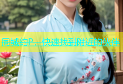 同城约P，快速找到附近的伙伴