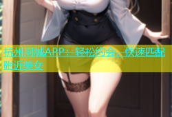 杭州同城APP：轻松约会，快速匹配附近美女