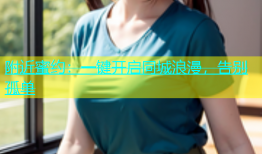 附近蜜约：一键开启同城浪漫，告别孤单