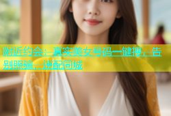 附近约会：真实美女号码一键搜，告别照骗，速配同城