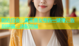 附近约会：真实美女号码一键搜，告别照骗，速配同城