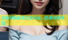 大庆同城异性约会平台，快速找到伴侣
