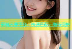 同城人妻平台，快速匹配，隐私保护