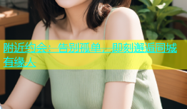 附近约会：告别孤单，即刻邂逅同城有缘人