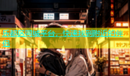 乐都区同城平台，快速找到附近的伴侣
