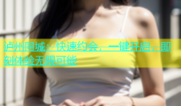 泸州同城：快速约会，一键开启，即刻体验无限可能