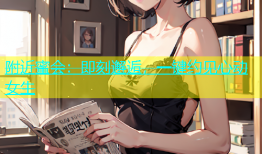 附近蜜会：即刻邂逅，一键约见心动女生