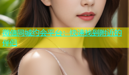 微信同城约会平台：快速找到附近的伴侣