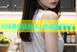 同城最便宜平台，快速找到伴侣