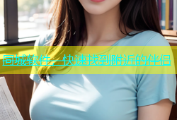 同城软件，快速找到附近的伴侣