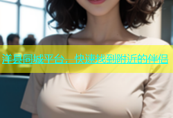 洋县同城平台，快速找到附近的伴侣
