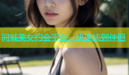 同城美女约会平台，快速找到伴侣