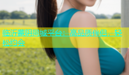 临沂蒙阴同城平台：高品质伴侣，轻松约会