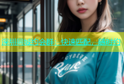 深圳同城约会群：快速匹配，随时约