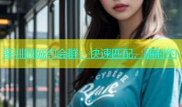 深圳同城约会群：快速匹配，随时约