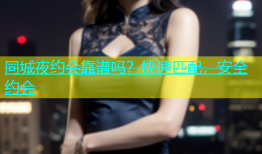 同城夜约会靠谱吗？快速匹配，安全约会