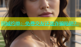 同城约单：免费交友还是诈骗陷阱？