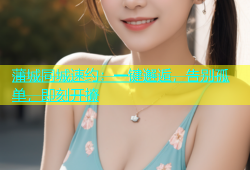 蒲城同城速约：一键邂逅，告别孤单，即刻开撩