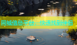 同城信息平台，快速找到伴侣