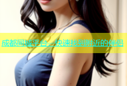 成都同城平台，快速找到附近的伴侣