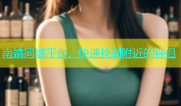 南靖同城平台，快速找到附近的伴侣