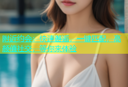 附近约会：快速邂逅，一键匹配，高颜值社交，等你来体验