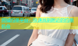 同城约单平台，快速找到附近的约单机会