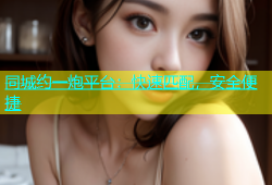 同城约一炮平台：快速匹配，安全便捷