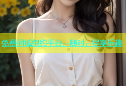 免费同城炮约平台，随时，尽享乐趣