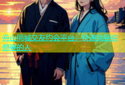 舟山同城交友约会平台，快速找到你想要的人
