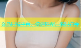 义乌同城平台，快速匹配，随时约会
