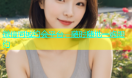 微信同城约会平台，随时随地一炮即约