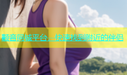 颤音同城平台，快速找到附近的伴侣