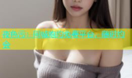 夜色污：同城炮约免费平台，随时约会