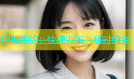 同城炮约：快速匹配，随时约会