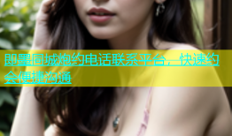 即墨同城炮约电话联系平台，快速约会便捷沟通