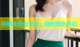 同城夜约会平台，随时找到伴侣
