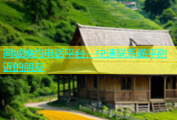 同城炮约电话平台，快速联系遂平附近的朋友