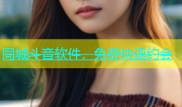 同城斗音软件，免费快速约会