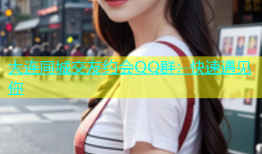 大连同城交友约会QQ群：快速遇见你