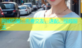 同城约爱：免费交友、速配、视频聊天