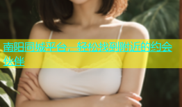南阳同城平台，轻松找到附近的约会伙伴