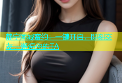 静宁同城蜜约：一键开启，即刻交友，邂逅你的TA