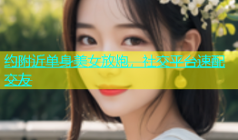 约附近单身美女放炮，社交平台速配交友