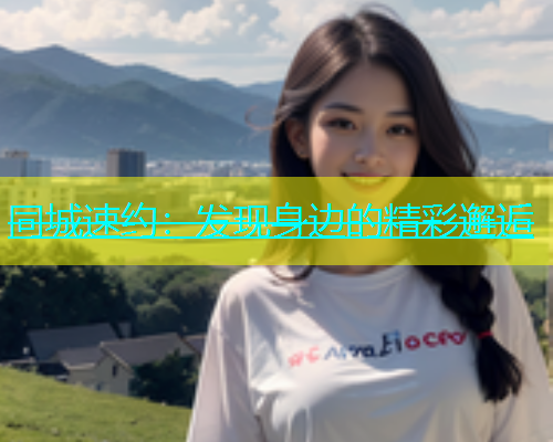 同城速约：发现身边的精彩邂逅