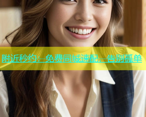 附近秒约：免费同城速配，告别孤单