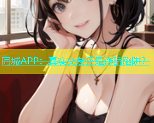同城APP：真实交友还是诈骗陷阱？
