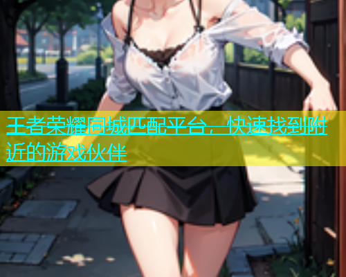 王者荣耀同城匹配平台，快速找到附近的游戏伙伴
